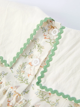 Load image into Gallery viewer, Vintage Floral Duck Embroidery Spring Dress
