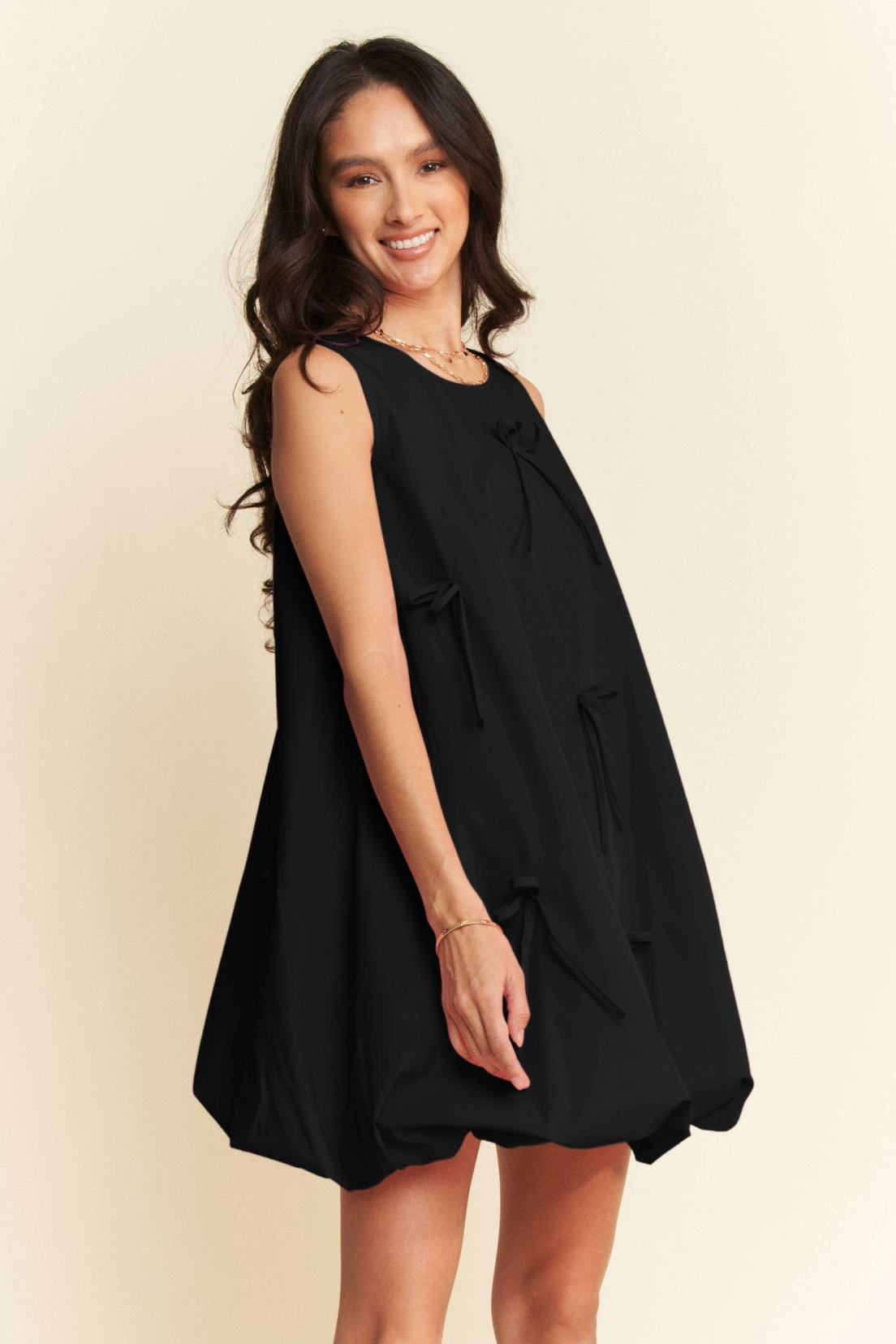 Little Black Bow Dress Milk & Honey Little Black Bow Dress Milk & Honey