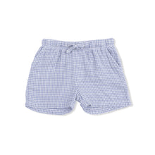 Load image into Gallery viewer, Gingham Blue Blizzard Polo &amp; Short

