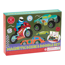Load image into Gallery viewer, Cars Magnetic Scene &amp; Doodle Set
