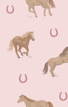 Load image into Gallery viewer, Pink Horse Swaddle
