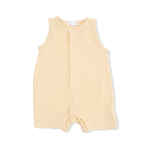 Load image into Gallery viewer, Muslin Italian Straw Romper
