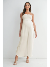 Load image into Gallery viewer, Nora Smocked Wide Leg Jumpsuit
