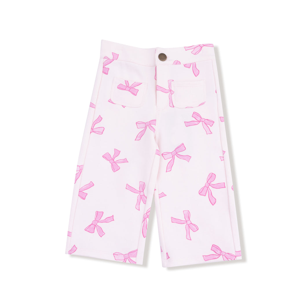 Pretty Bows High Waisted Pant