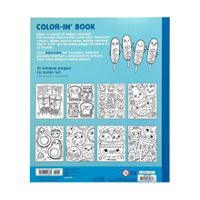 Load image into Gallery viewer, Color-in&#39; Book - Happy Snacks Coloring Book
