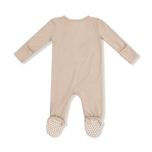 Load image into Gallery viewer, Smoke Gray Footie Sleeper
