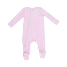 Load image into Gallery viewer, Nosegay Pink Footie Sleeper
