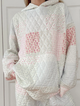 Load image into Gallery viewer, Marie Quilted Pastel Hoodie
