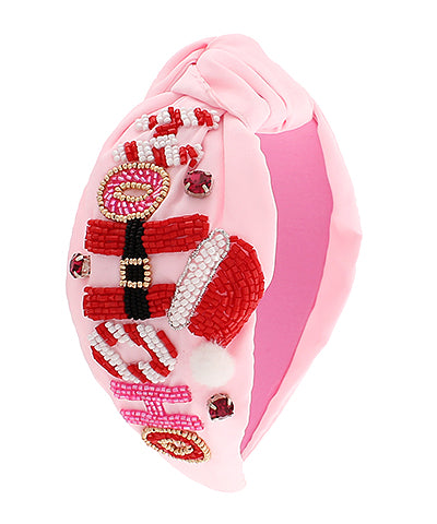 Ho Ho Ho Pink Headband