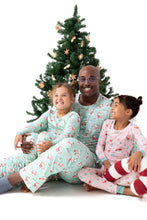 Load image into Gallery viewer, Golfing Mrs. Claus &amp; Elves PJ Set
