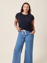 Load image into Gallery viewer, Drawstring Maternity &amp; Postpartum Jean
