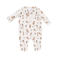Load image into Gallery viewer, Cowboy Dogs Romper
