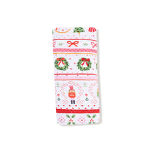Load image into Gallery viewer, Sugar Plum Nutcracker Fair Isle Swaddle
