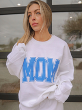 Load image into Gallery viewer, Mom Blue Sweatshirt
