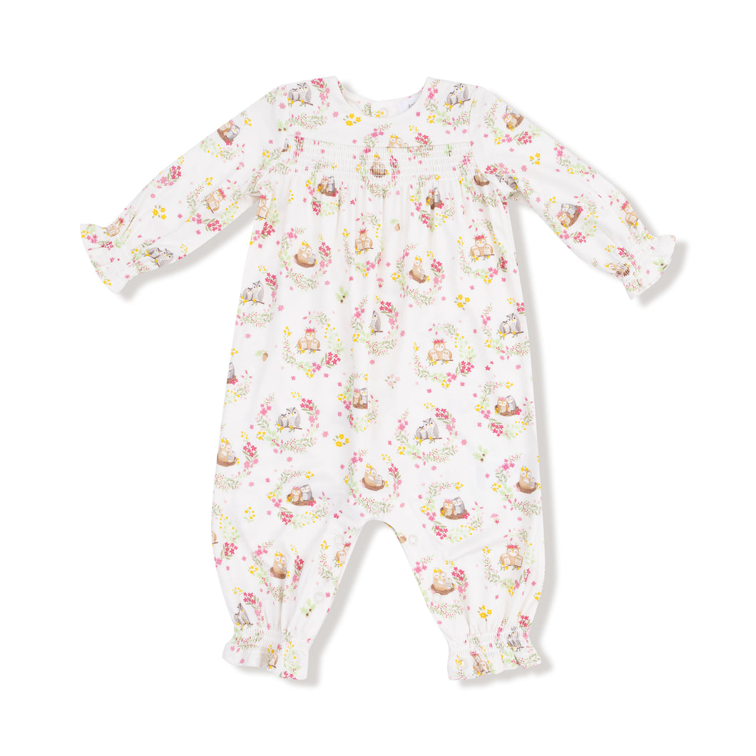 Floral Owl Families Rompers