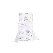 Load image into Gallery viewer, Country Club Dogs Pink Swaddle
