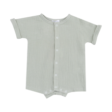 Load image into Gallery viewer, Desert Green Dolman Henley Shortall
