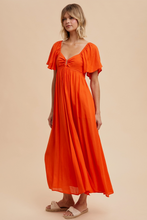 Load image into Gallery viewer, Tolly Flutter Sleeve Maxi
