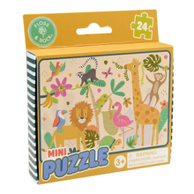Load image into Gallery viewer, Jungle 24pc Mini Puzzle
