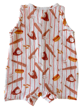 Load image into Gallery viewer, Baseball Game Romper

