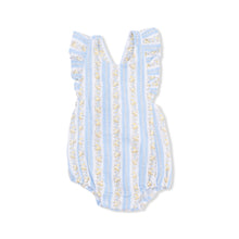 Load image into Gallery viewer, Odalys Floral Stripe Romper
