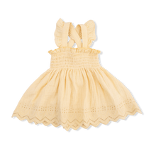 Load image into Gallery viewer, Italian Straw Smocked Top &amp; Bloomer
