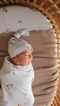 Load image into Gallery viewer, Mini &amp; Me Organic Jersey Baby Wrap Set Fall
