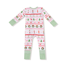 Load image into Gallery viewer, Sugar Plum Nutcracker Fair Isle Sleeper
