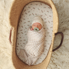 Load image into Gallery viewer, Plaid Luxury Cotton Swaddle Receiving Blanket
