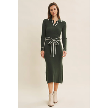 Load image into Gallery viewer, Rue Sweater Dress &amp; Belt
