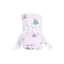 Load image into Gallery viewer, Vintage Golf Carts Pink Swaddle
