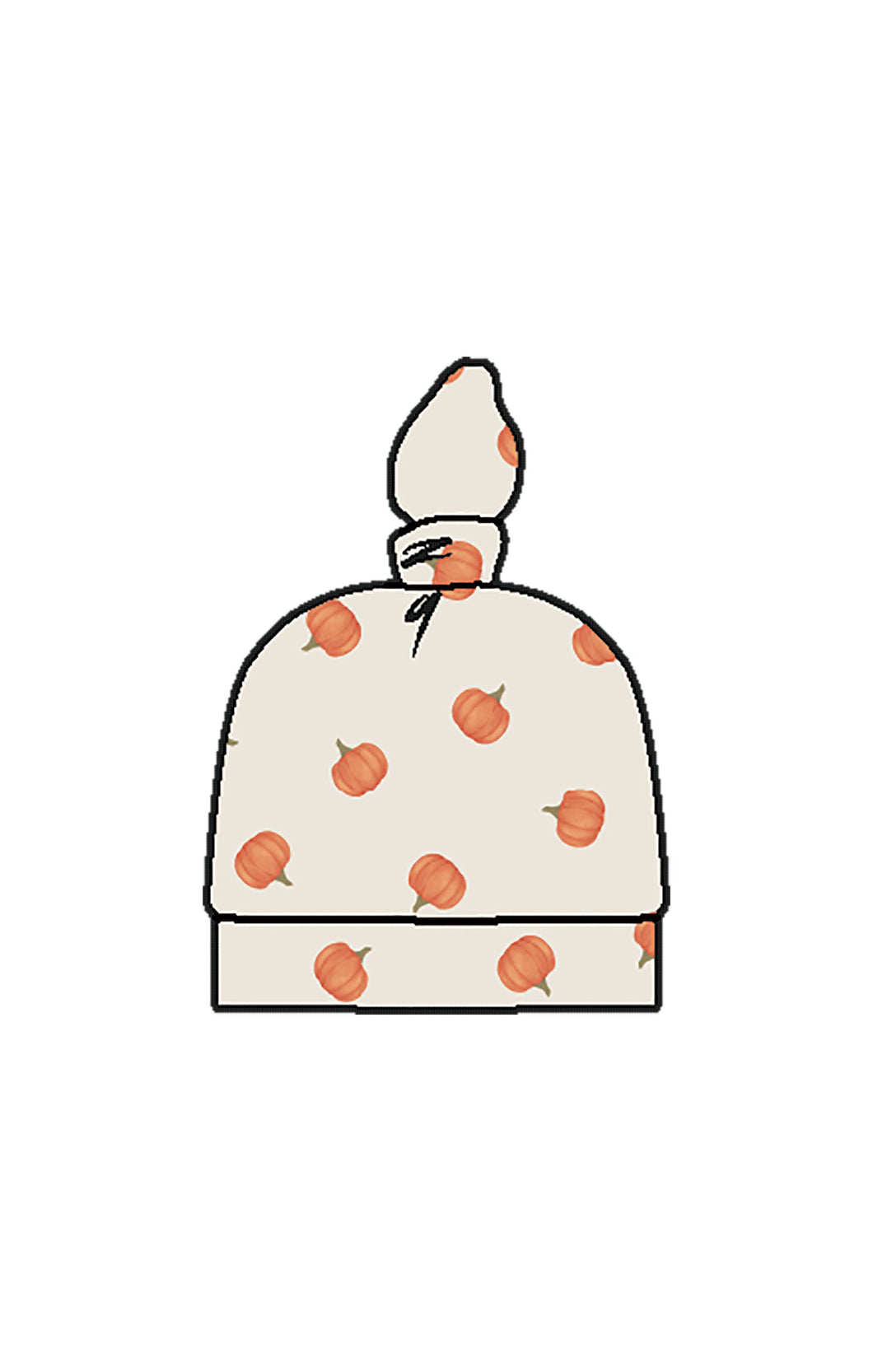 Little Pumpkins Knotted Hat