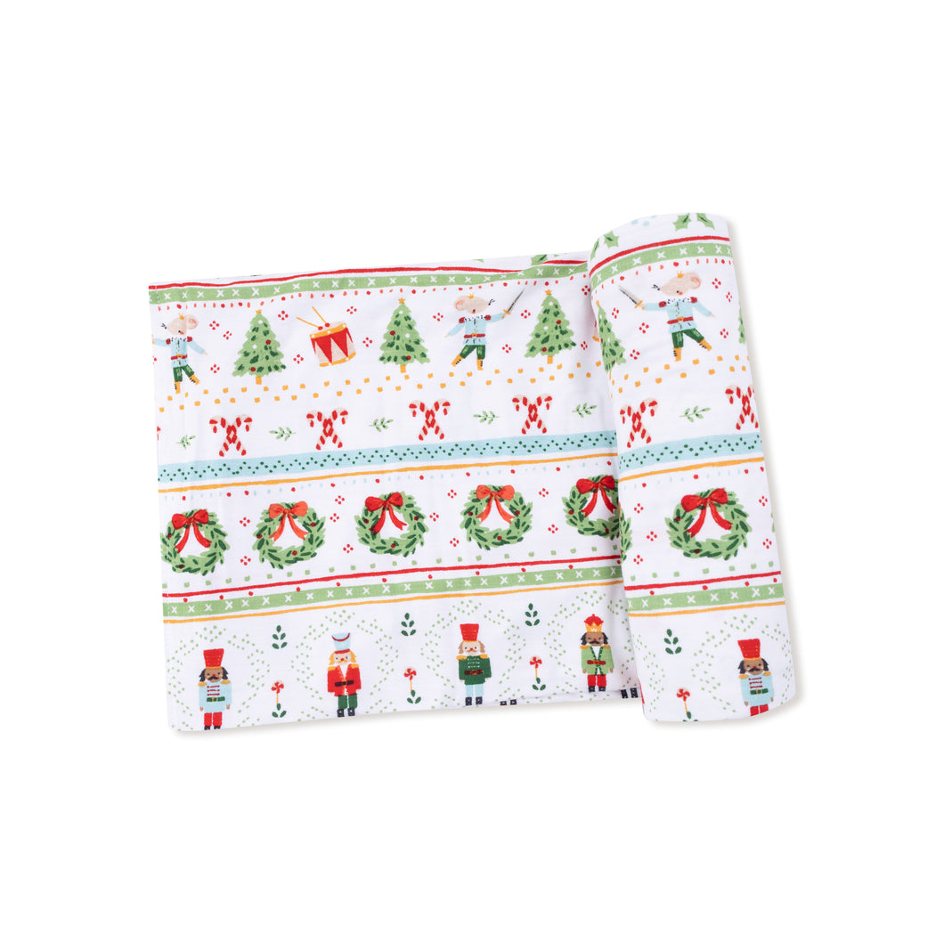 Nutcracker Fair Isle Swaddle