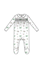 Load image into Gallery viewer, Pink Baby Golf Carts Footie Sleeper
