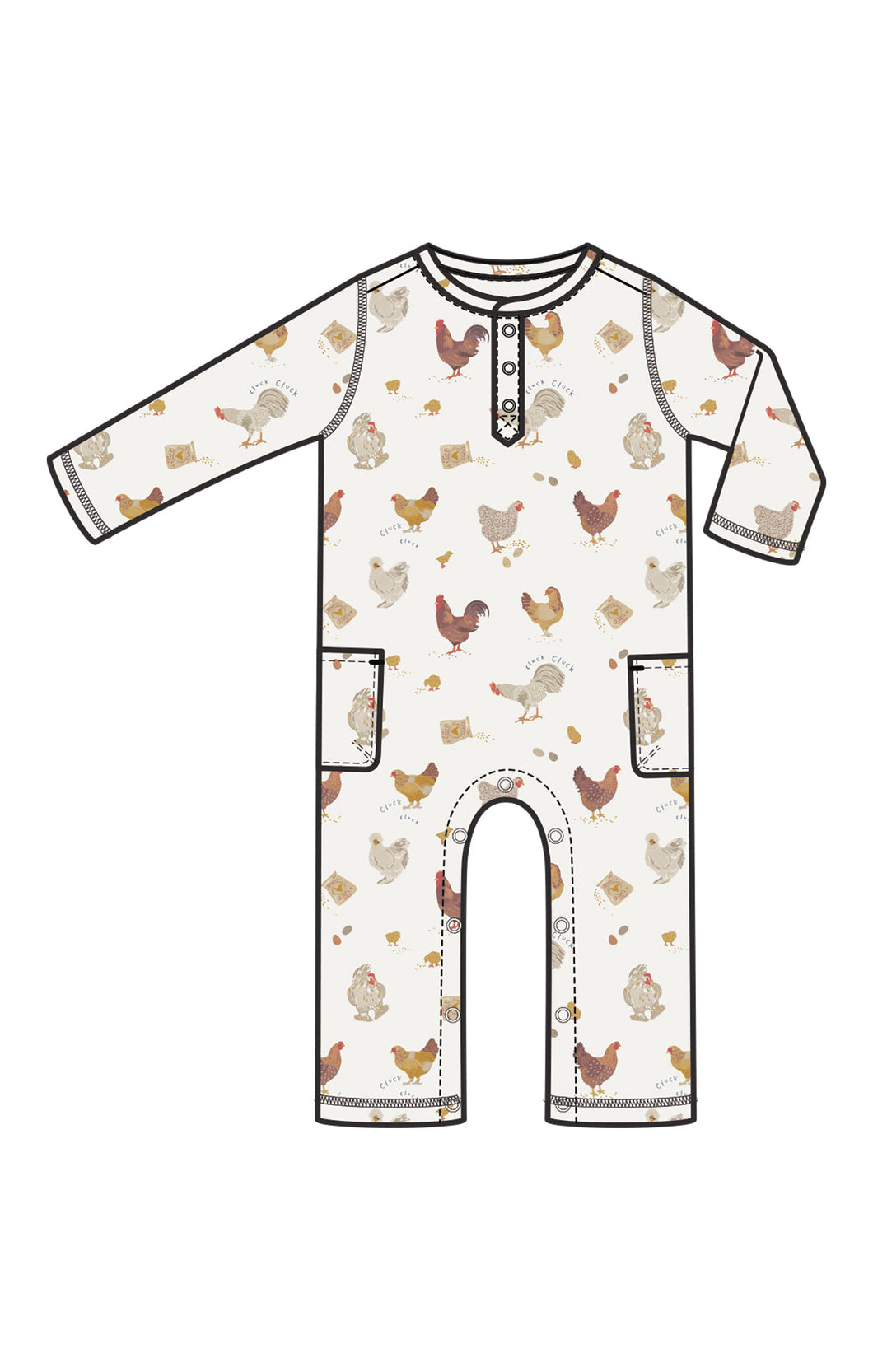 Collector Chickens Romper