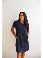 Load image into Gallery viewer, Breastfeeding Invisible Zipper Dress
