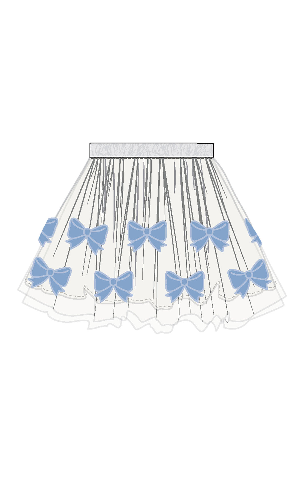 Romi Floral Tutu Skirt