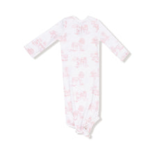 Load image into Gallery viewer, Pink Farm Toile Knotted Gown
