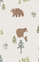 Load image into Gallery viewer, Sweet Brown Bears Swaddle
