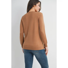 Load image into Gallery viewer, Luann Side Button Sweater
