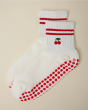 Load image into Gallery viewer, Cherry Non-Slip Crew Socks
