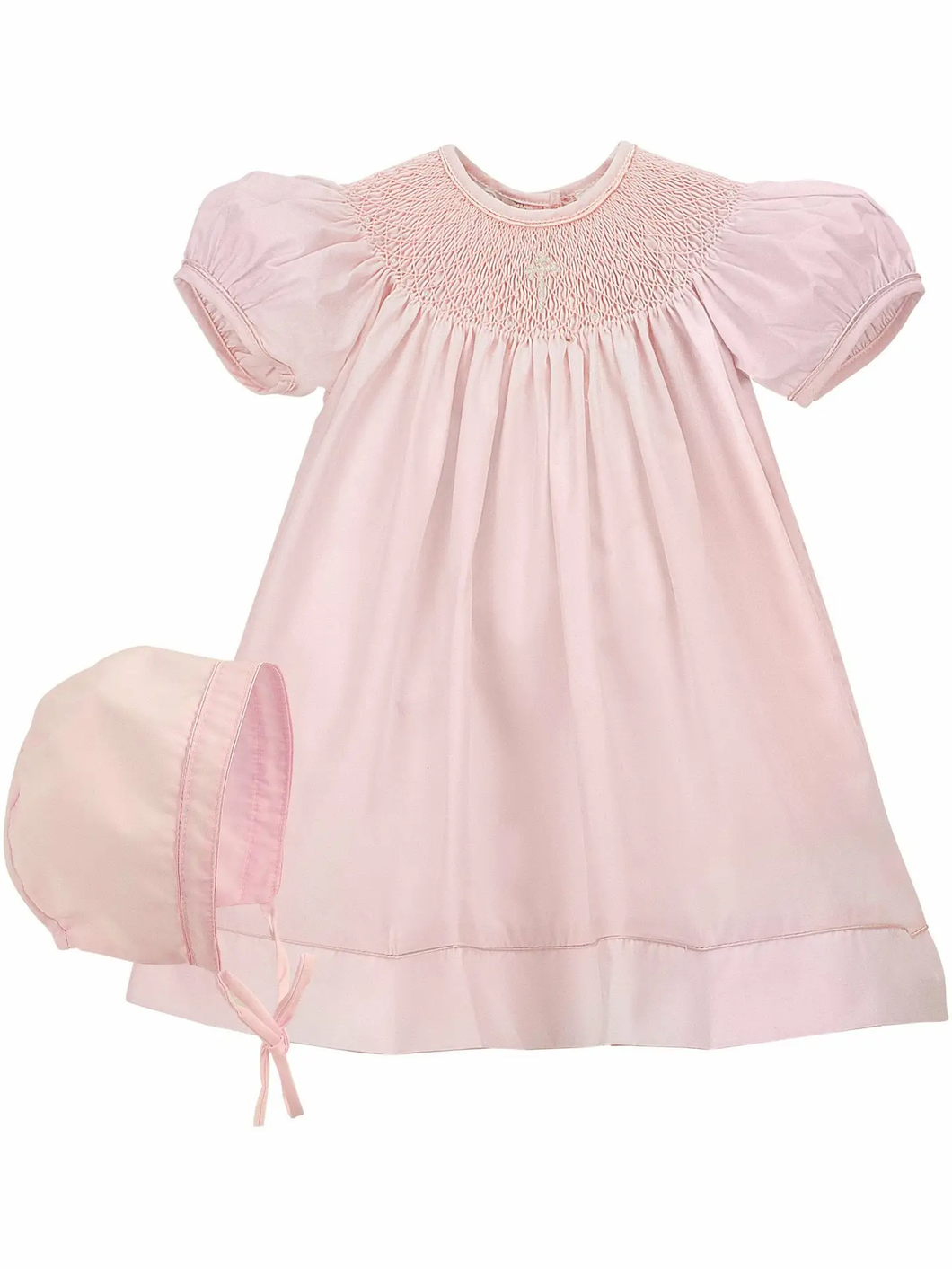 Pearl Cross Christening Baptism Dress
