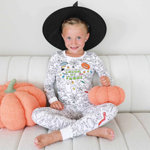 Load image into Gallery viewer, No Tricks All Treats PJ Set
