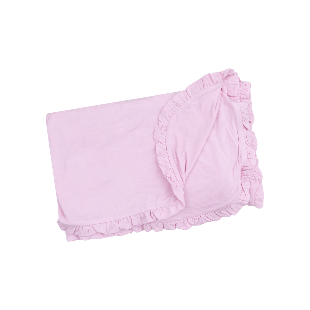 Nosegay Pink Receiving Blanket