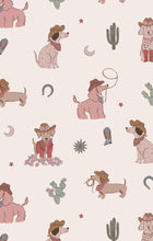 Load image into Gallery viewer, Cowgirl Dogs Romper
