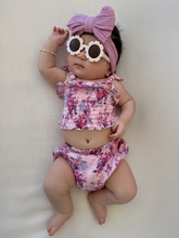 Load image into Gallery viewer, Violet Rose Top &amp; Bloomer
