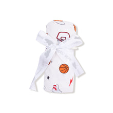 Load image into Gallery viewer, Basketball Swaddle Blanket

