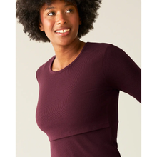 Load image into Gallery viewer, Dorinda Ribbed Nursing Top
