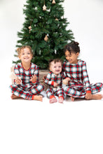 Load image into Gallery viewer, Holiday Plaid PJ Set
