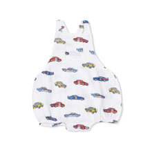 Load image into Gallery viewer, Race Cars Sunsuit
